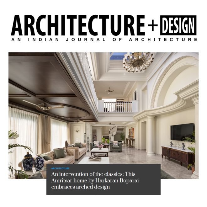 Architecture + Design  — The Savoy Residence by Harkaran Boparai featured in A+D