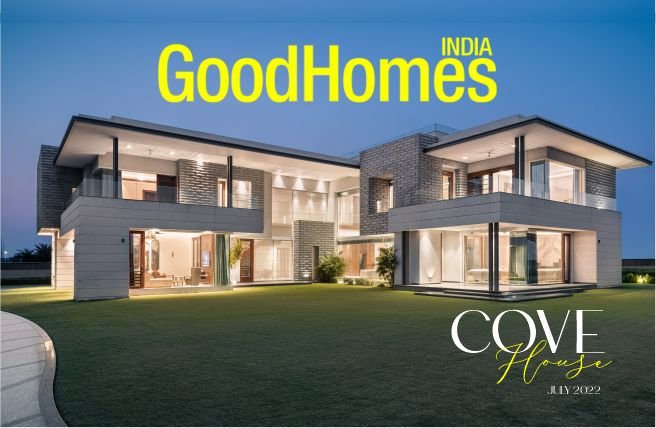 Good Homes India  — The Cove House featured on Good Homes Magazine.