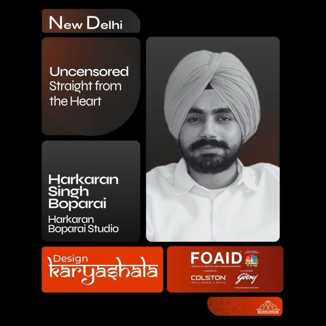 FOAID — Harkaran Boparai gives a talk at FOAID Delhi